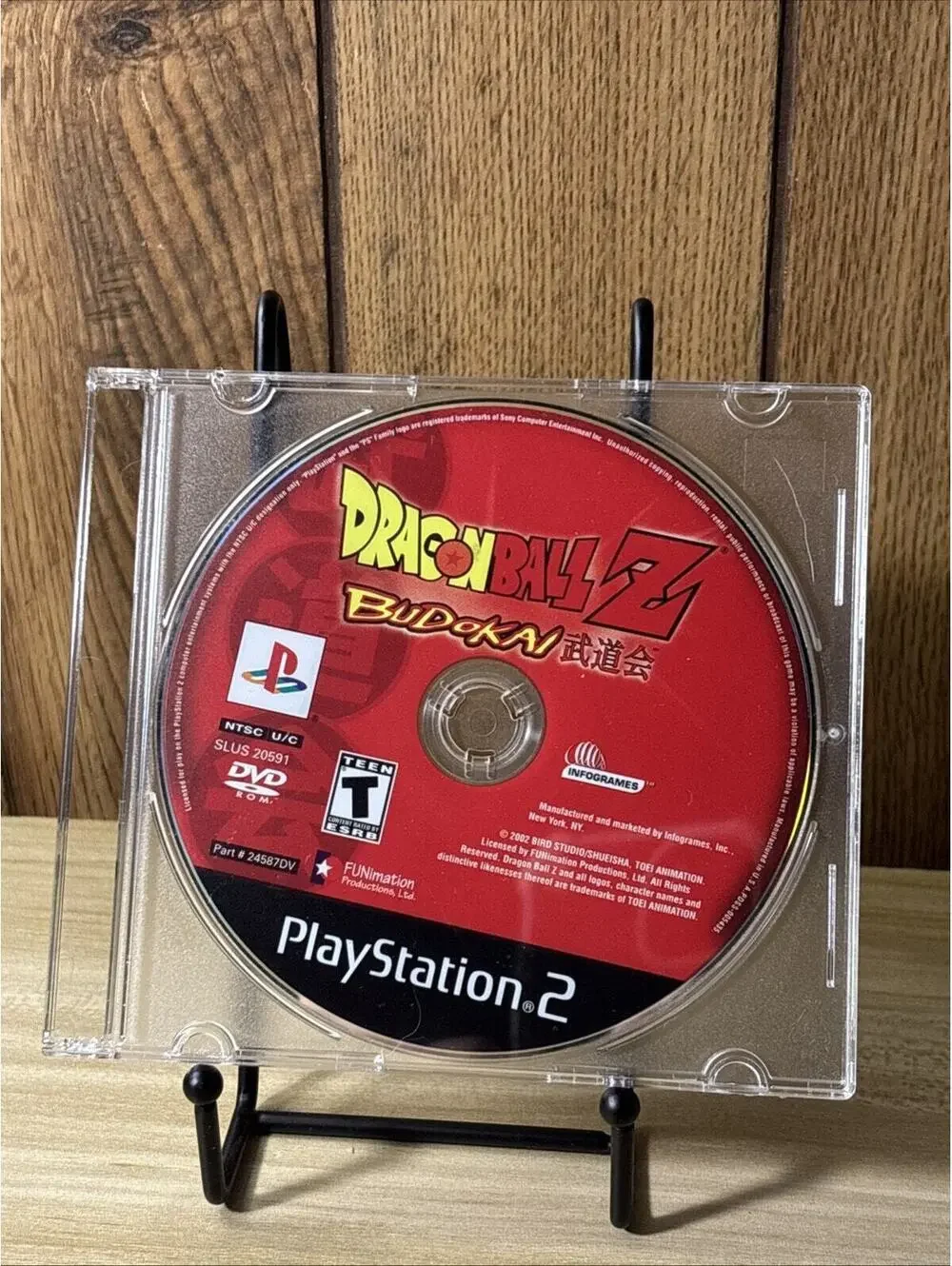 Dragon Ball Z Budokai Sony PlayStation 2 PS2, 2002 Video Game Disc Only Tested